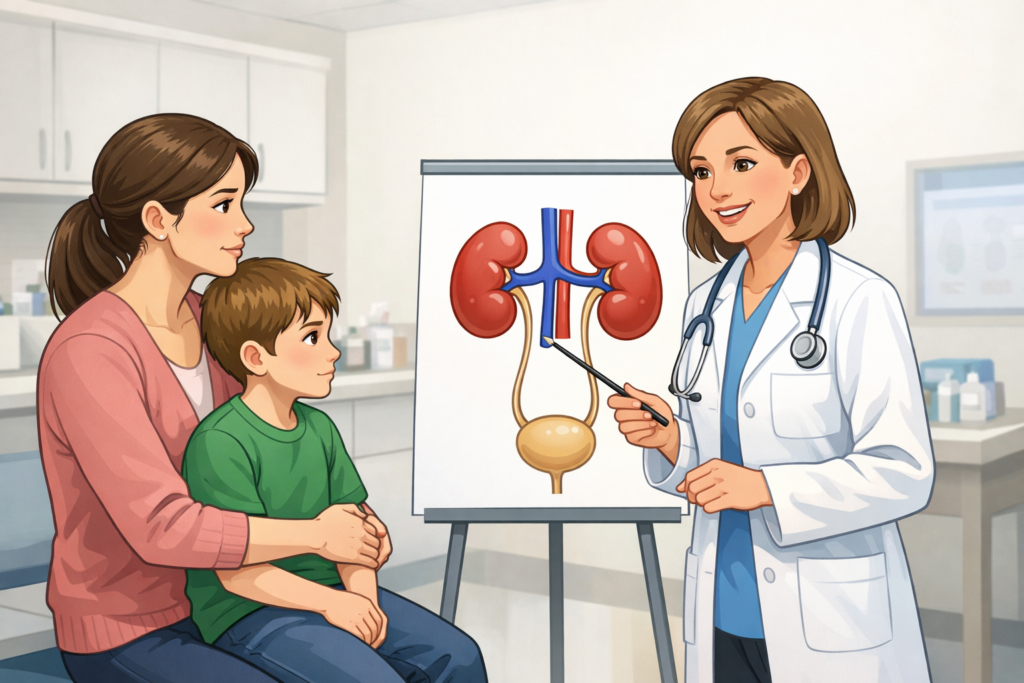 Kidney disease symptoms in children explained by doctors in Lahore Pakistan